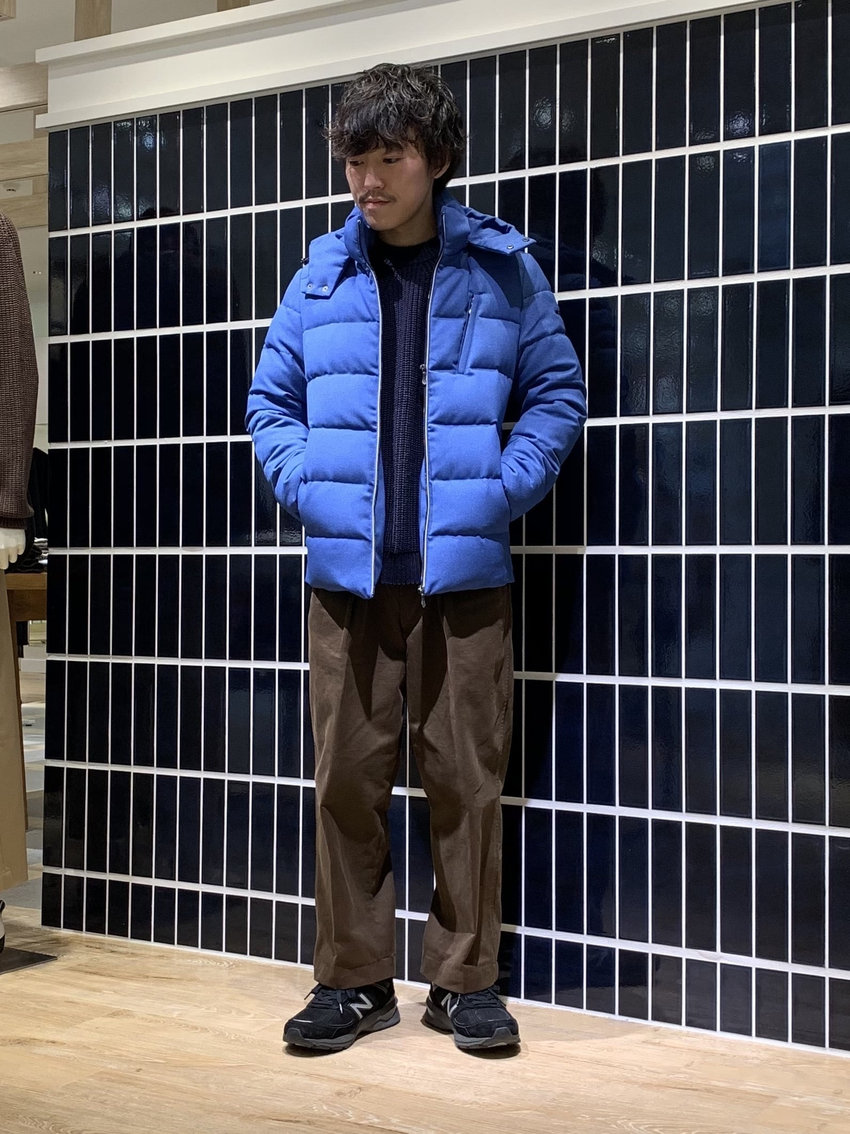河田フェザー ストレッチ ダウン Nolley S Mall ノーリーズ モール スタイリング