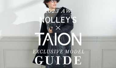 【NOLLEY'S】 "TAION" GUIDE   - 2023AW-
