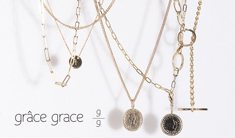 2024AW lauch『grâce grace/グラスグラス』 Original Accessories 2024.07.16｜｜NOLLEY'S  MALL（ノーリーズ モール）