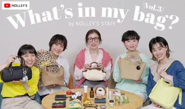 Youtube新着動画UP!【バッグの中身】ノーリーズスタッフが持ち歩く個性溢れるアイテムを紹介