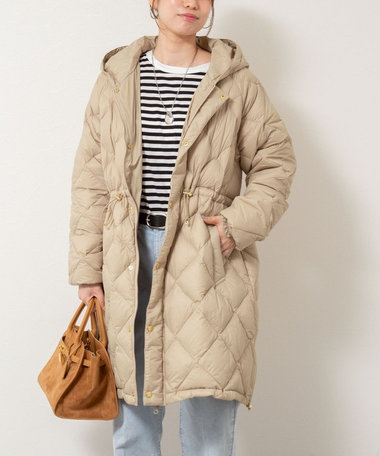 【一時的セール】ノーリーズ X TAION ダウンジレ ベージュ NOLLEY'S】STAFFスナップ！TAION別注ダウンウェア 2025.10.12