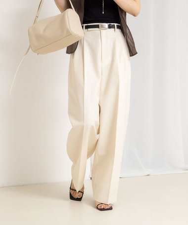 ウォッシャブル撥水ツイルチノパンツ