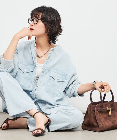 【RM denim】硫化染コーデュロイシャツジャケット