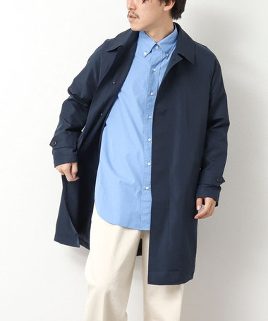 ［WEB限定 SPECIAL PRICE！］【TAION/タイオン】《ビジカジ対応》別注ステンカラーコート 25SS