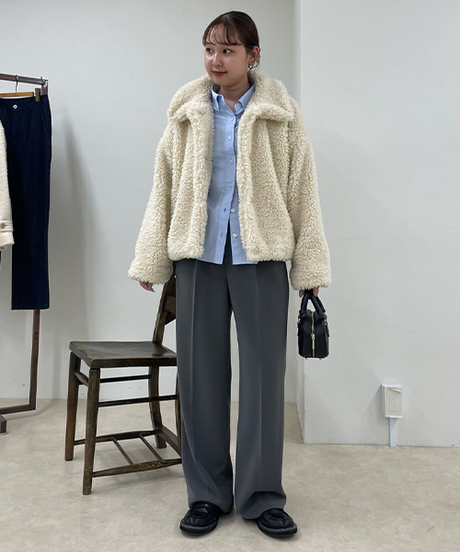 fredy】RECOMMEND ITEM～着るだけで今っぽいフェイクファーコート