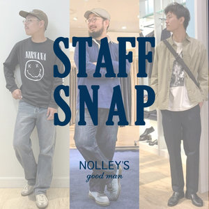 【NOLLEY'S goodman】最旬アイテムを使用したスタッフコーディネート