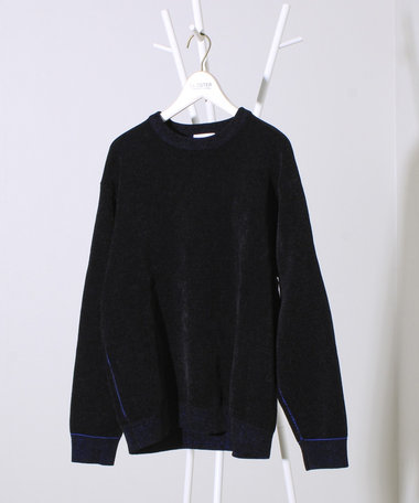 【昨年人気アイテム再登場！チクチクしないニット】モールダブルフェイス プルオーバーニット