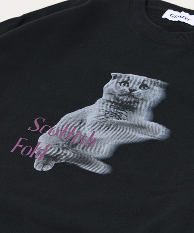 【MY PET】クルーネックプリントスウェット