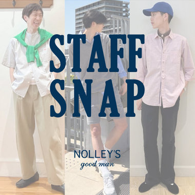 【NOLLEY'S goodman】最旬アイテムを使用したスタッフコーディネート