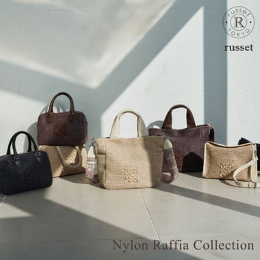 【russet】Nylon Raffia Collection