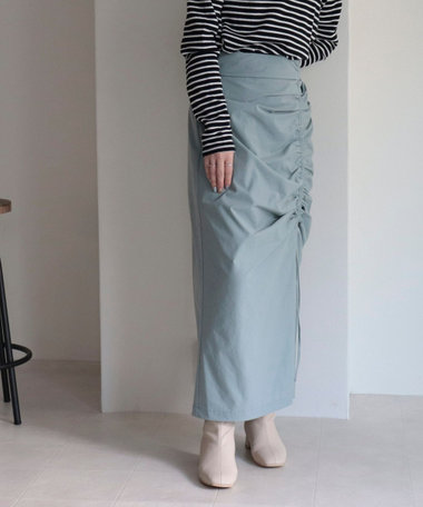 ドロストハイウエストスカート