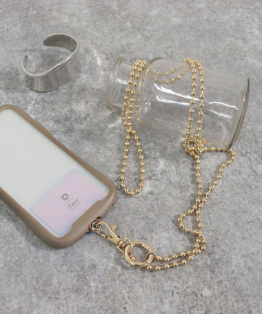 ボールチェーンスマホショルダー