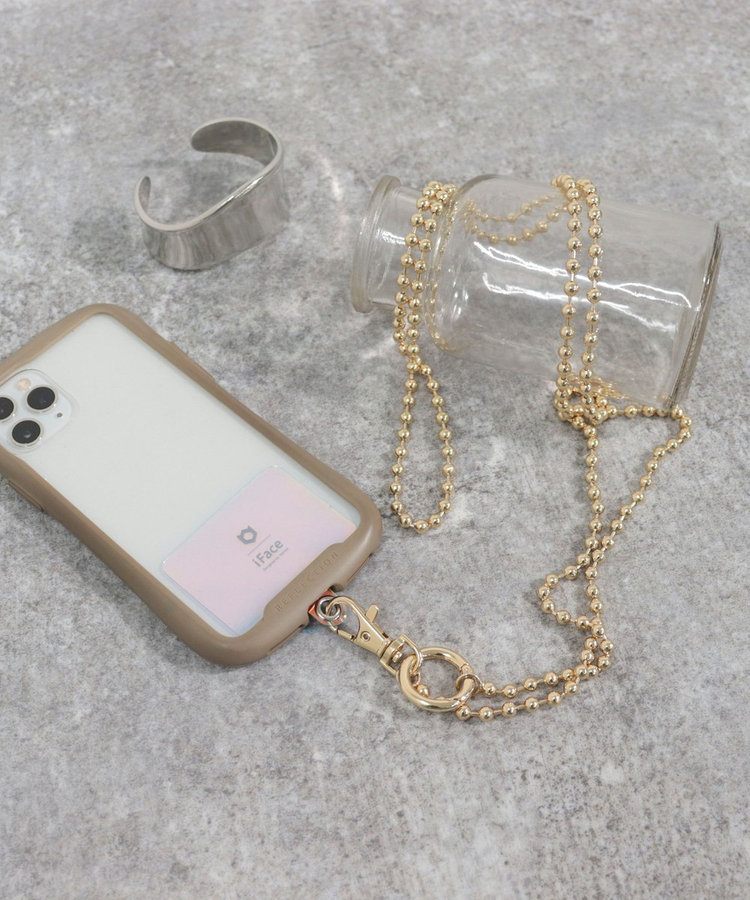 ボールチェーンスマホショルダー