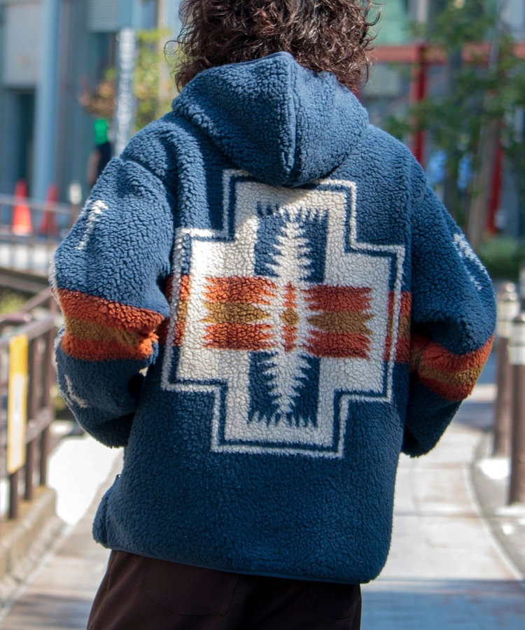 PENDLETON 90S ペイズリー柄 ニット カーディガン アメリカ製-