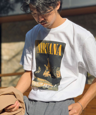 NIRVANA ヴィンテージ　ヘビーウェイト　MTシャツ/カットソー(半袖/袖なし)
