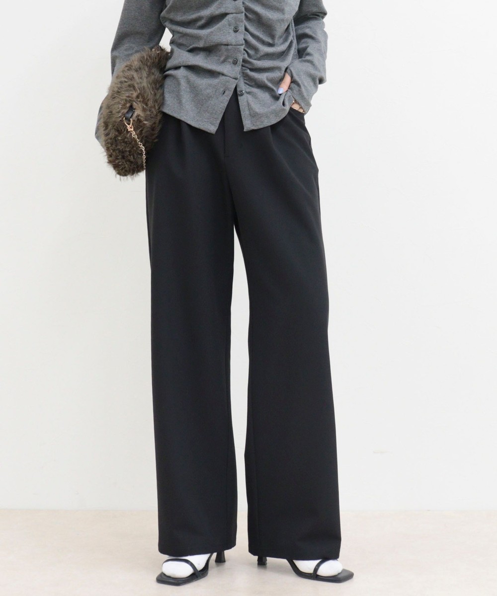 TRタックストレートパンツ