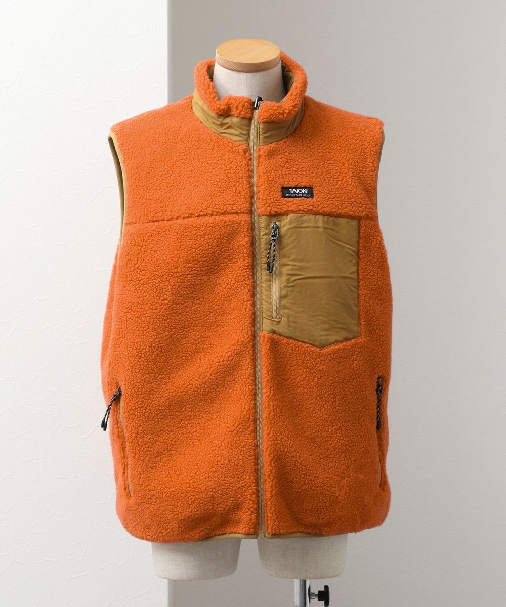 【TAION/タイオン】MOUNTAIN  R/S DOWN×BOA Hi-NECK VEST 26AW