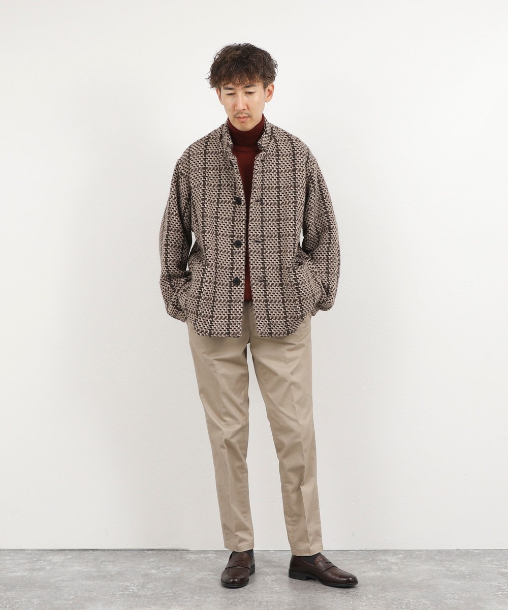 【John Branigan/ジョン・ブラニガン】別注ショートニットブルゾン 26AW
