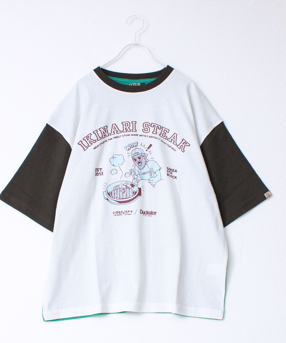 【Duckster×いきなりステーキ】カレッジTEE