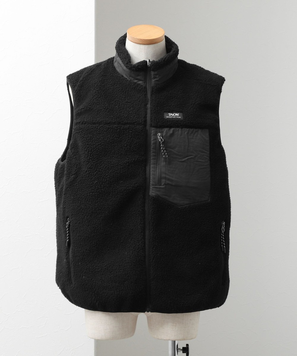 【TAION/タイオン】MOUNTAIN  R/S DOWN×BOA Hi-NECK VEST 26AW