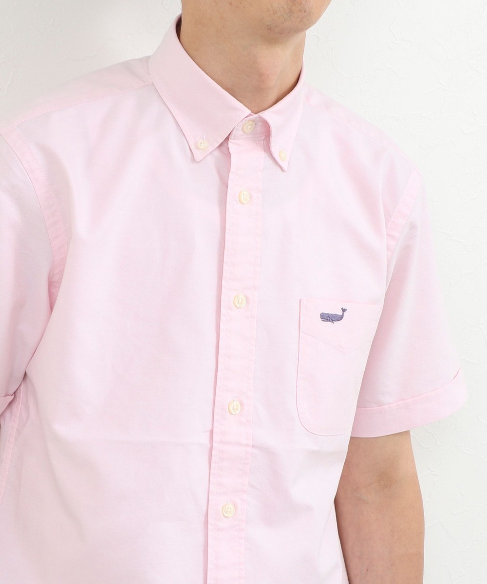 クジラBD S/S サッカー/オックス 半袖シャツ 26SS