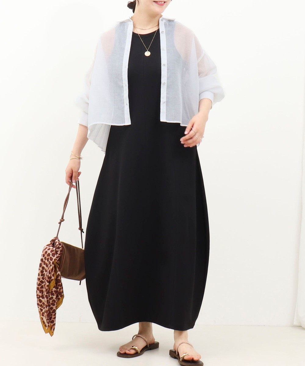 UVカット加工コクーンワンピース
