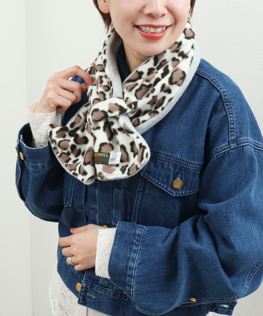 【TWEEDMILL】別注フリース差し込みマフラー