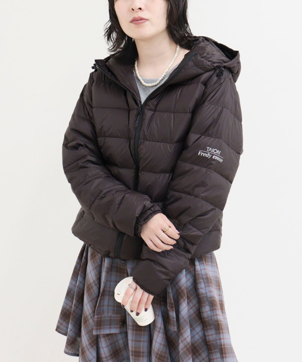 《別注》【TAION/タイオン】LIGHT DOWN HOODIE