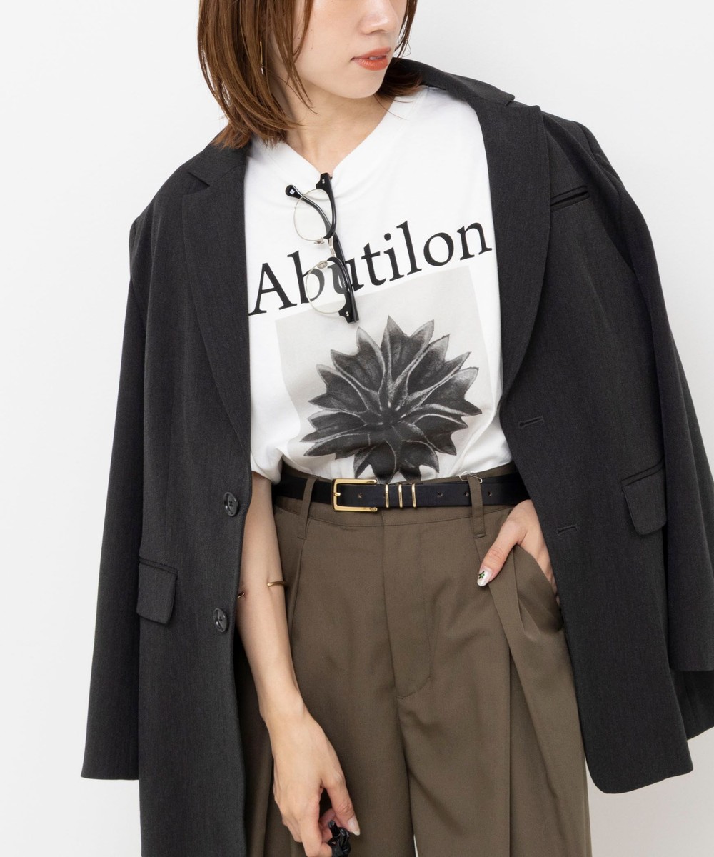 【WEB＆一部店舗限アイテム】【karl blossfeldt】プラントフォトＴシャツ
