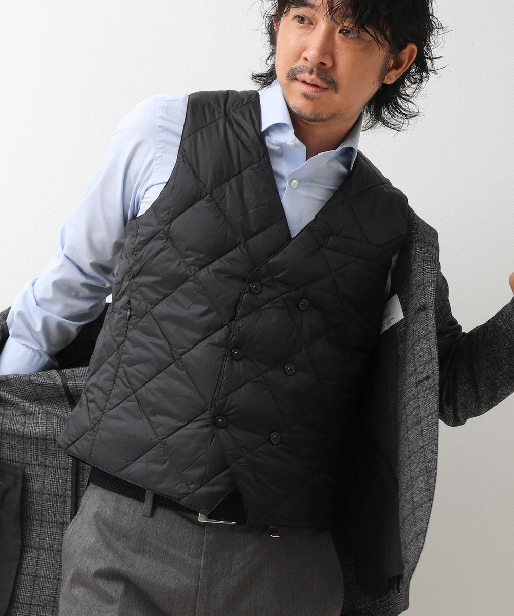 【TAION/タイオン】W-BRESTED SNAP BUTTON DOWN GILET 26AW