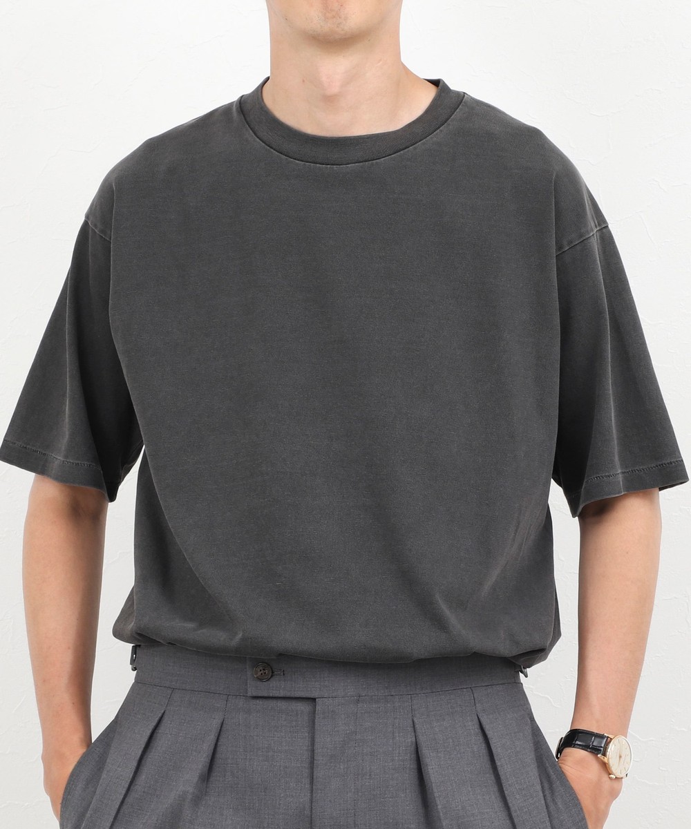 ［WEB限定 SPECIAL SALE！］【BECシリーズ】《接触冷感/UVカット》PIGMENT DYE BIO WASH ピグメント染め オーバーサイズTシャツ