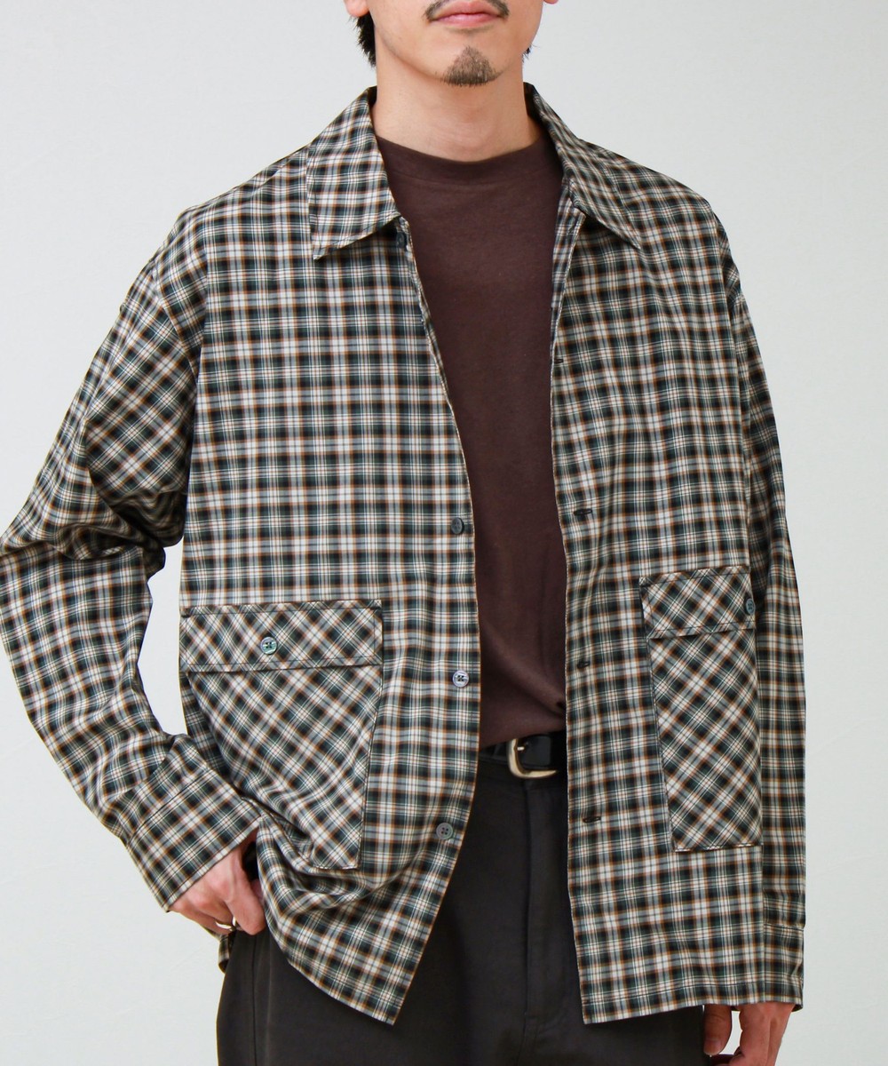 【CONVENI shirts BZ】ダブルポケットシャツ