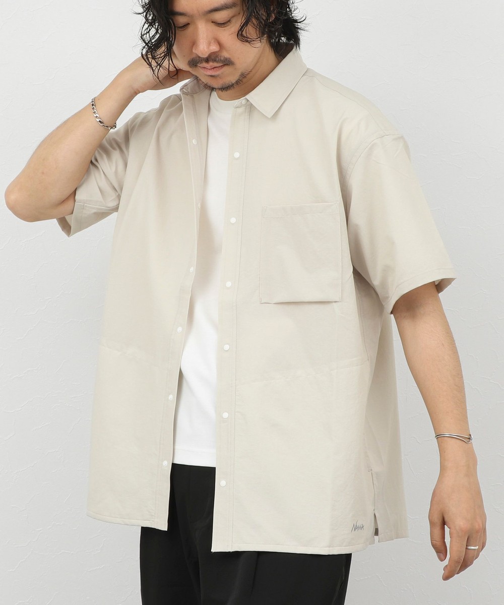 《セットアップ対応》【NANGA】DotAir COMFY S/S SHIRT 26SS