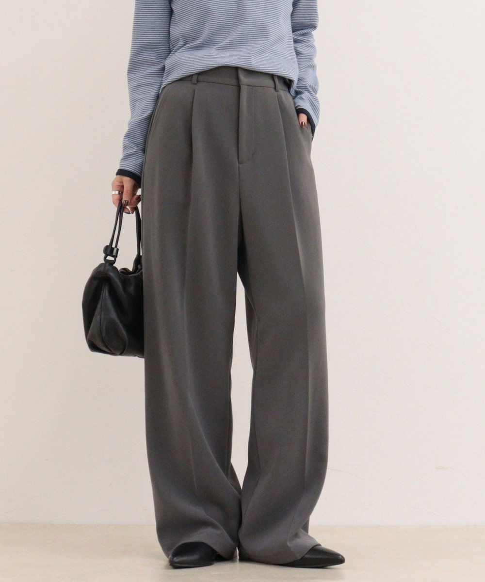 【4サイズ展開】とろみWarmタックスラックス