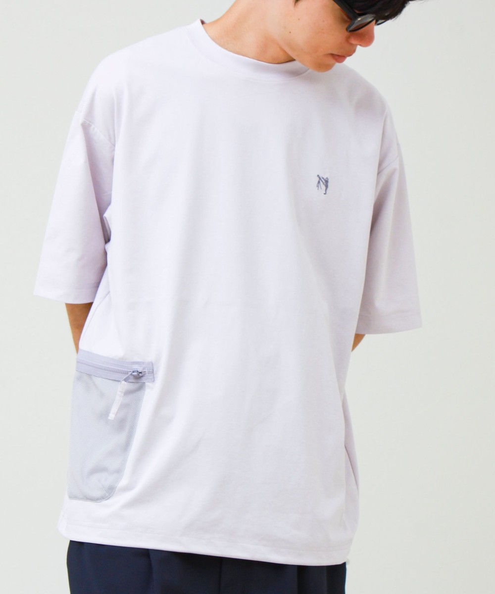 【水陸両用/アイスタッチ/UV CUT/吸水速乾】BOY刺繍 アドベンチャーTシャツ