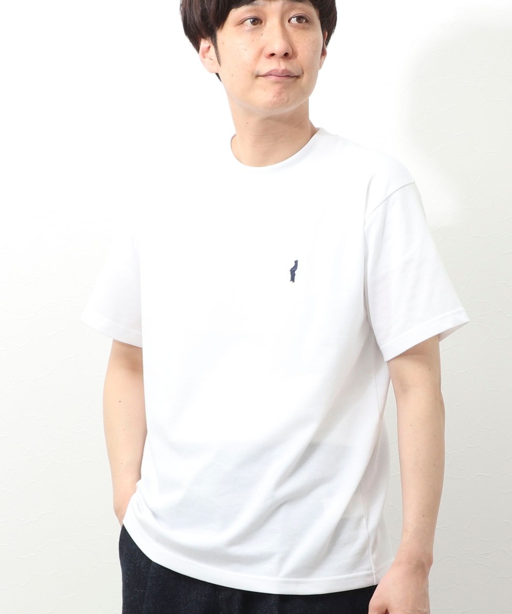 クマ刺繍Tシャツ
