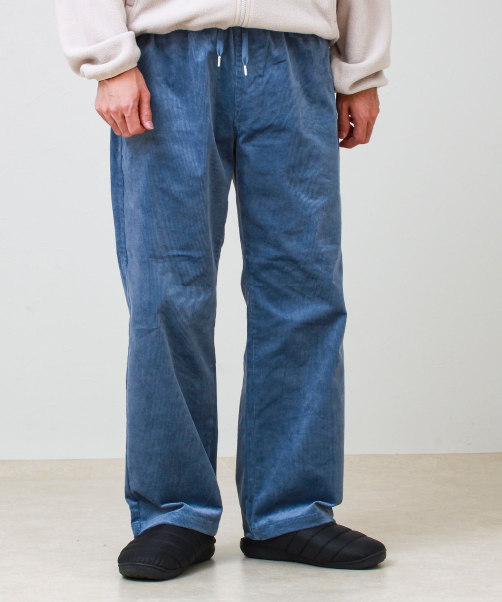 【大人のリラックス万能パンツ/7色展開/ユニセックス】GOODNESSコーデュロイイージーパンツ