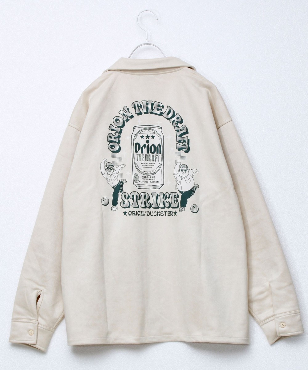 【ORION × Duckster】オリオンビールコラボ ボーリングシャツ