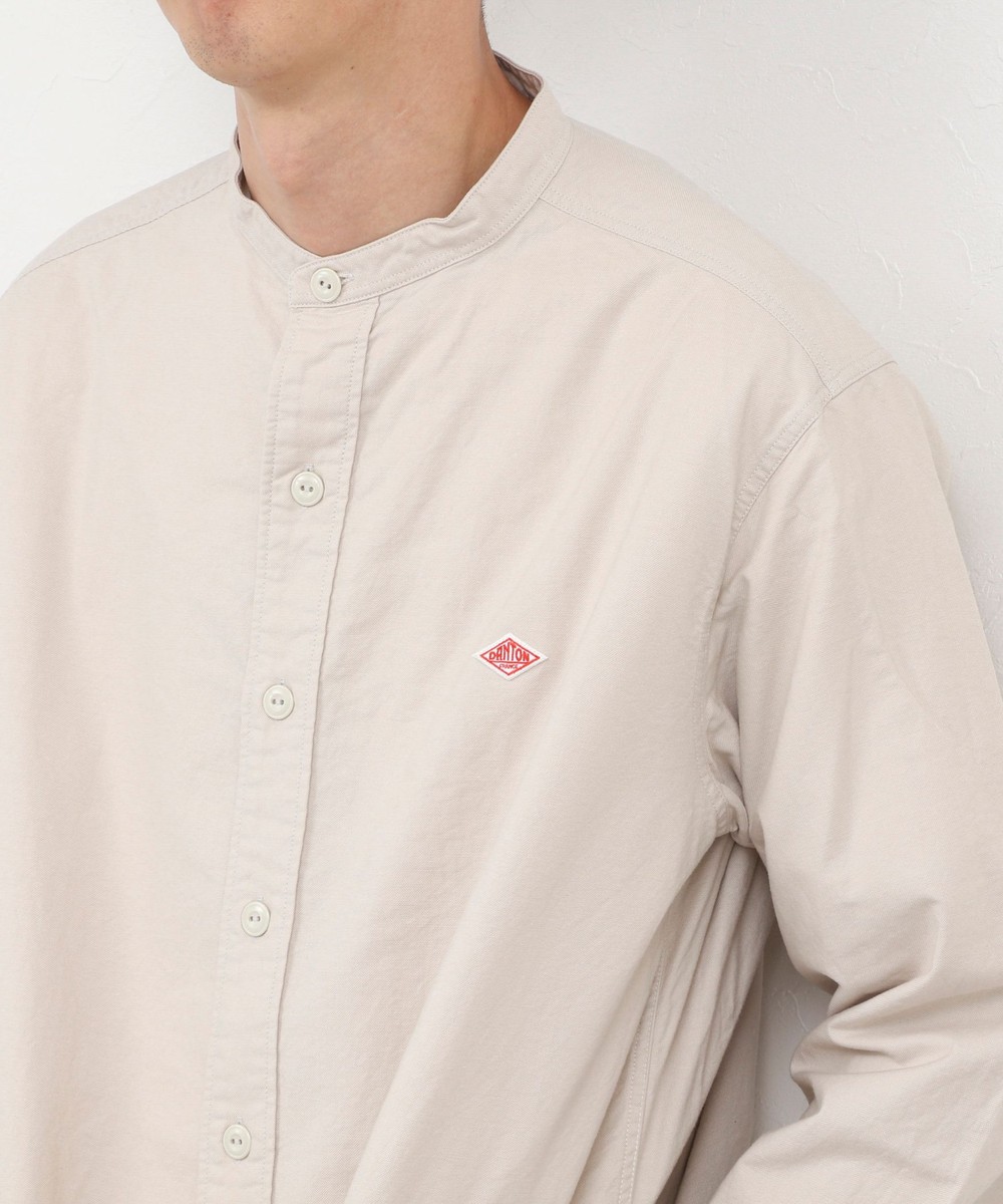 【DANTON/ダントン】SOX BAND COLLAR SHIRT（DT-B0280）