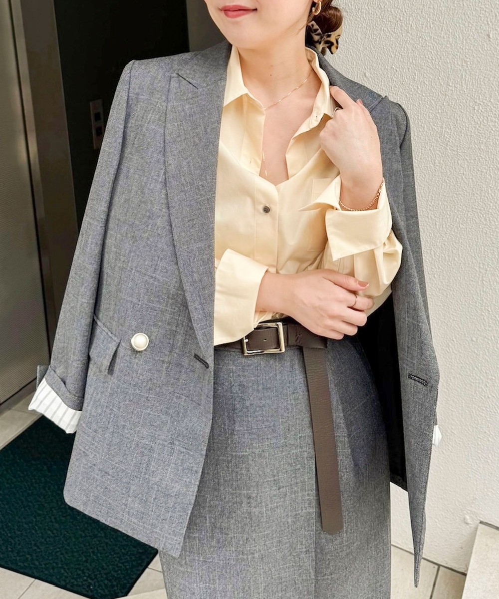 《セットアップ対応》シャークダブルジャケット