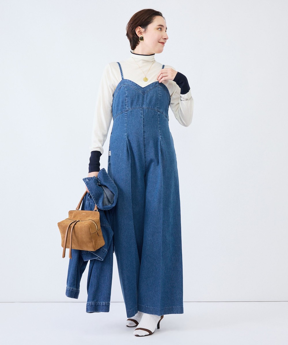 【RM denim】デニムオールインワン
