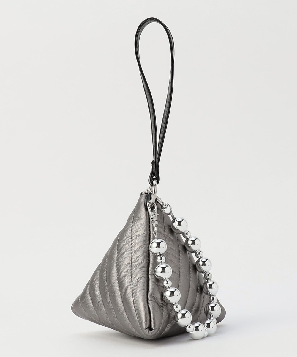 STITCH TRIANGLE POUCH