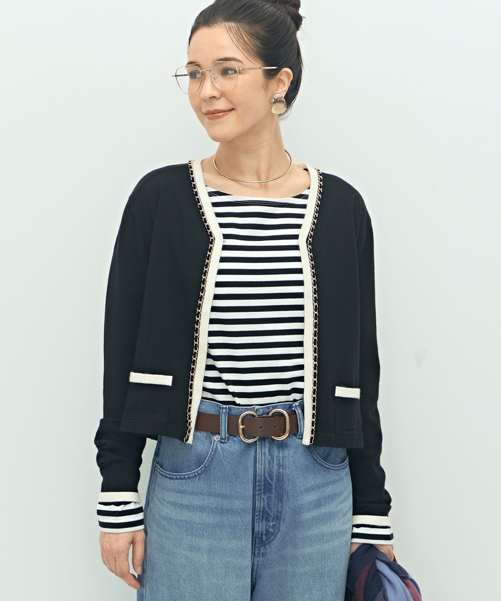 新品未使用・完売品・24SS✨NOLLEY'S　パール付きカットジレ　WEB限定 NOLLEY'S MALL（ノーリーズ モール）