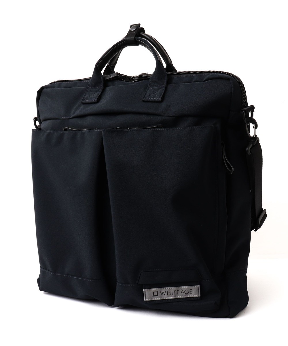 【WHITEAGE/ホワイタージュ】MOD.NAVY Helmet Bag L