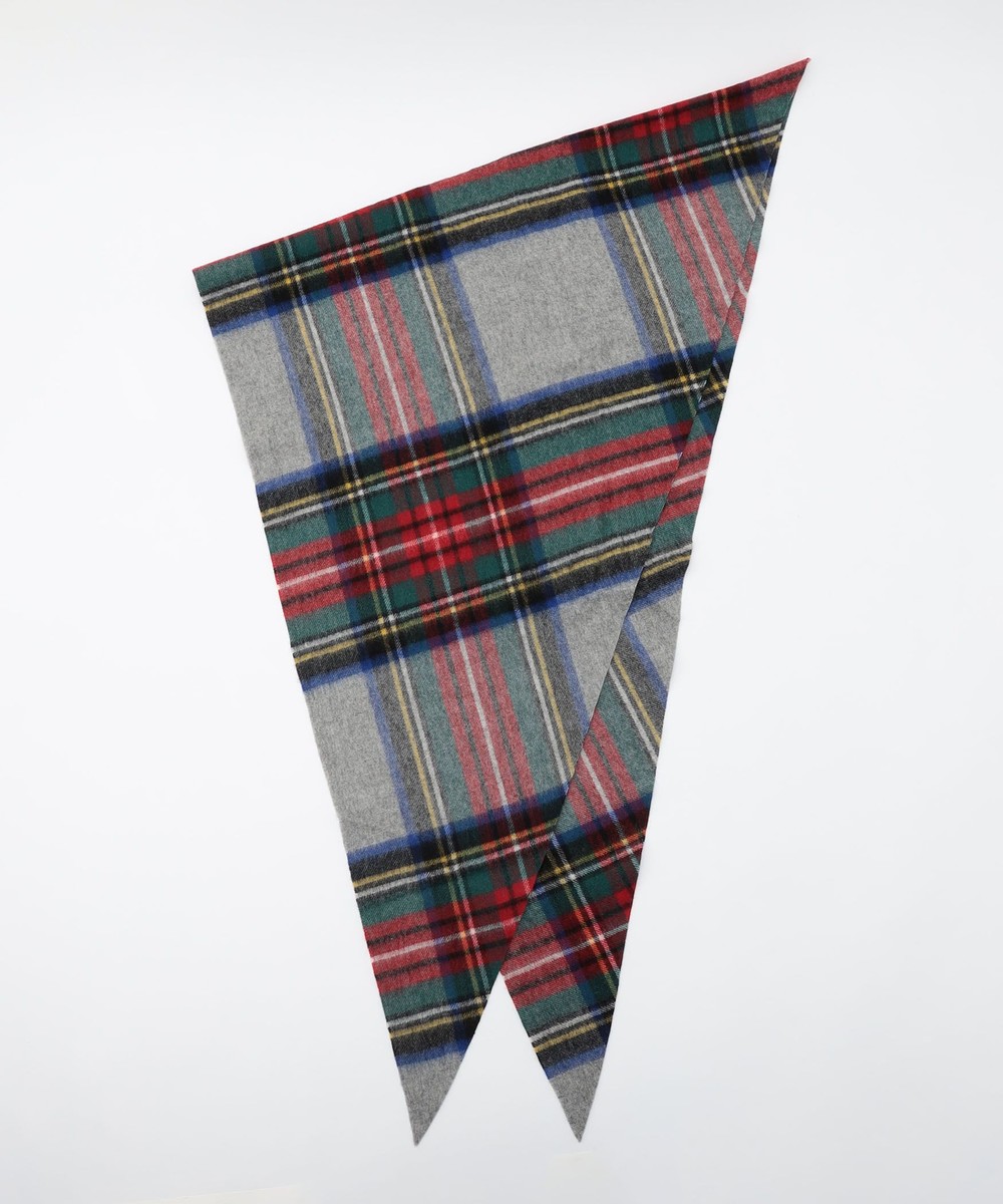 【TWEEDMILL】ウール三角ストール
