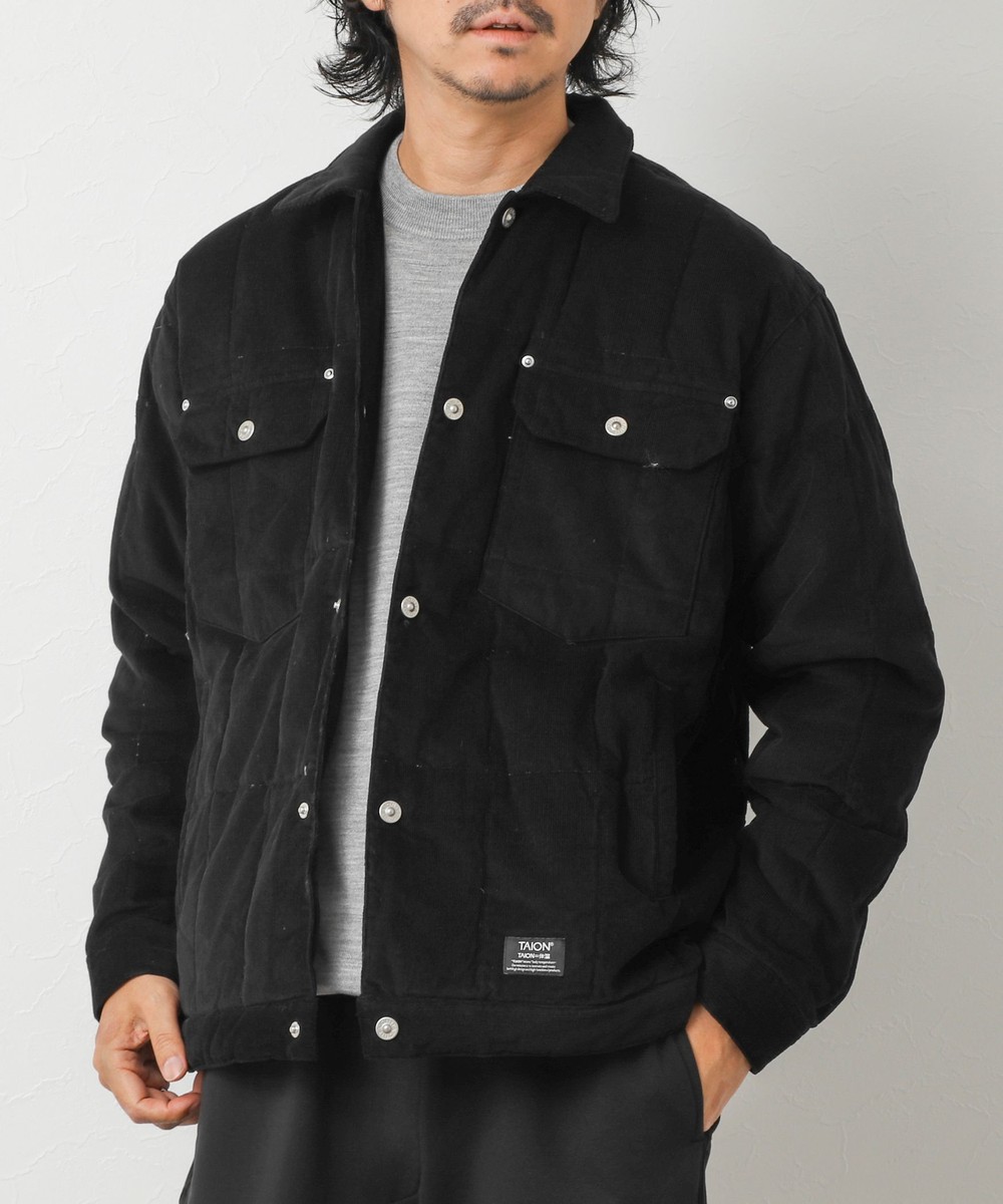 【TAION/タイオン】WORK TRUCKER CORDUROY DOWN JKT 26AW