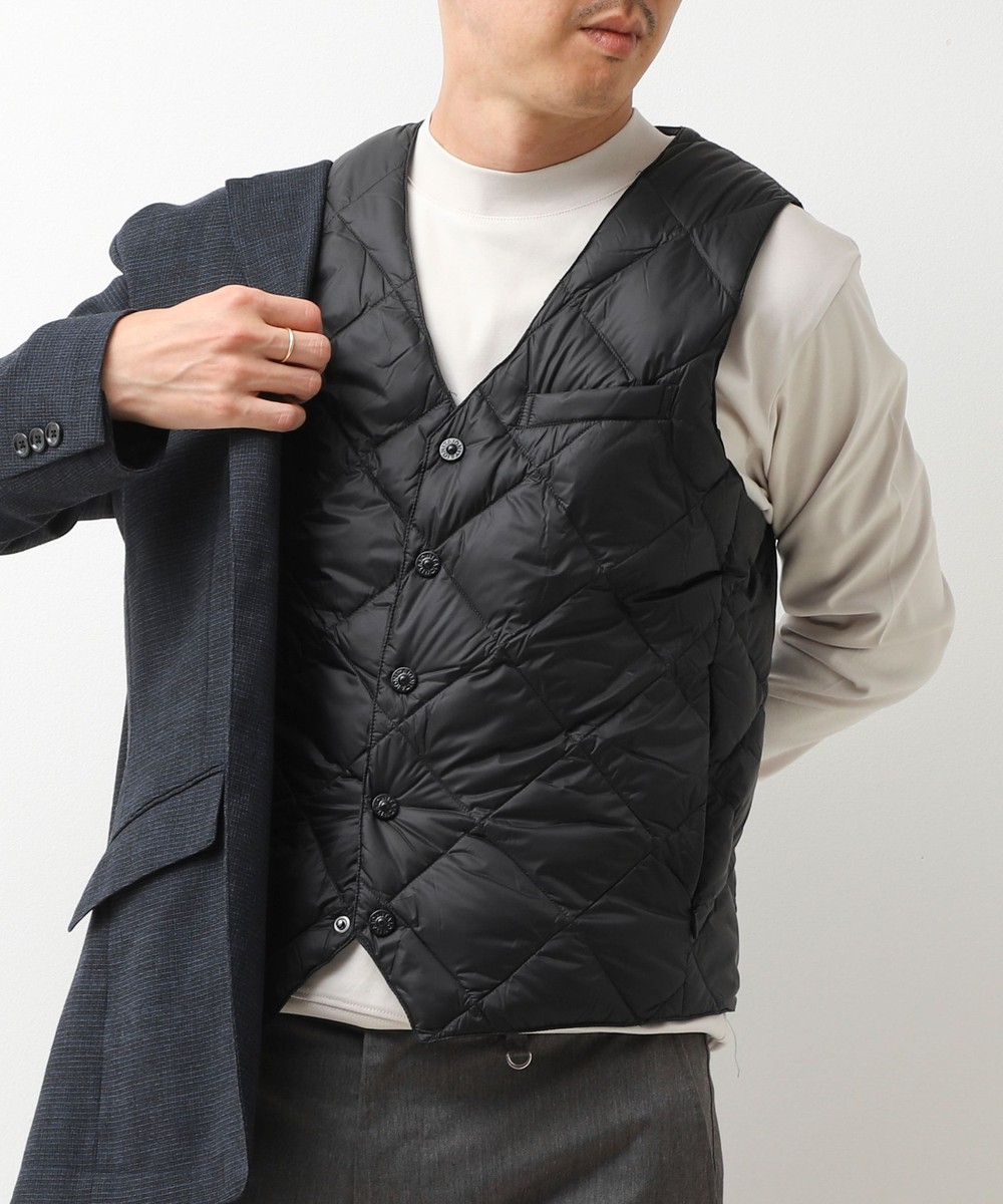 【TAION/タイオン】SINGLE SNAP BUTTON DOWN GILET 26AW