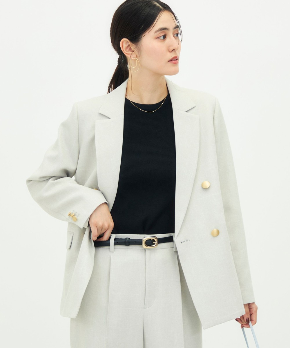 《セットアップ対応》ウォッシャブルシャークWジャケット