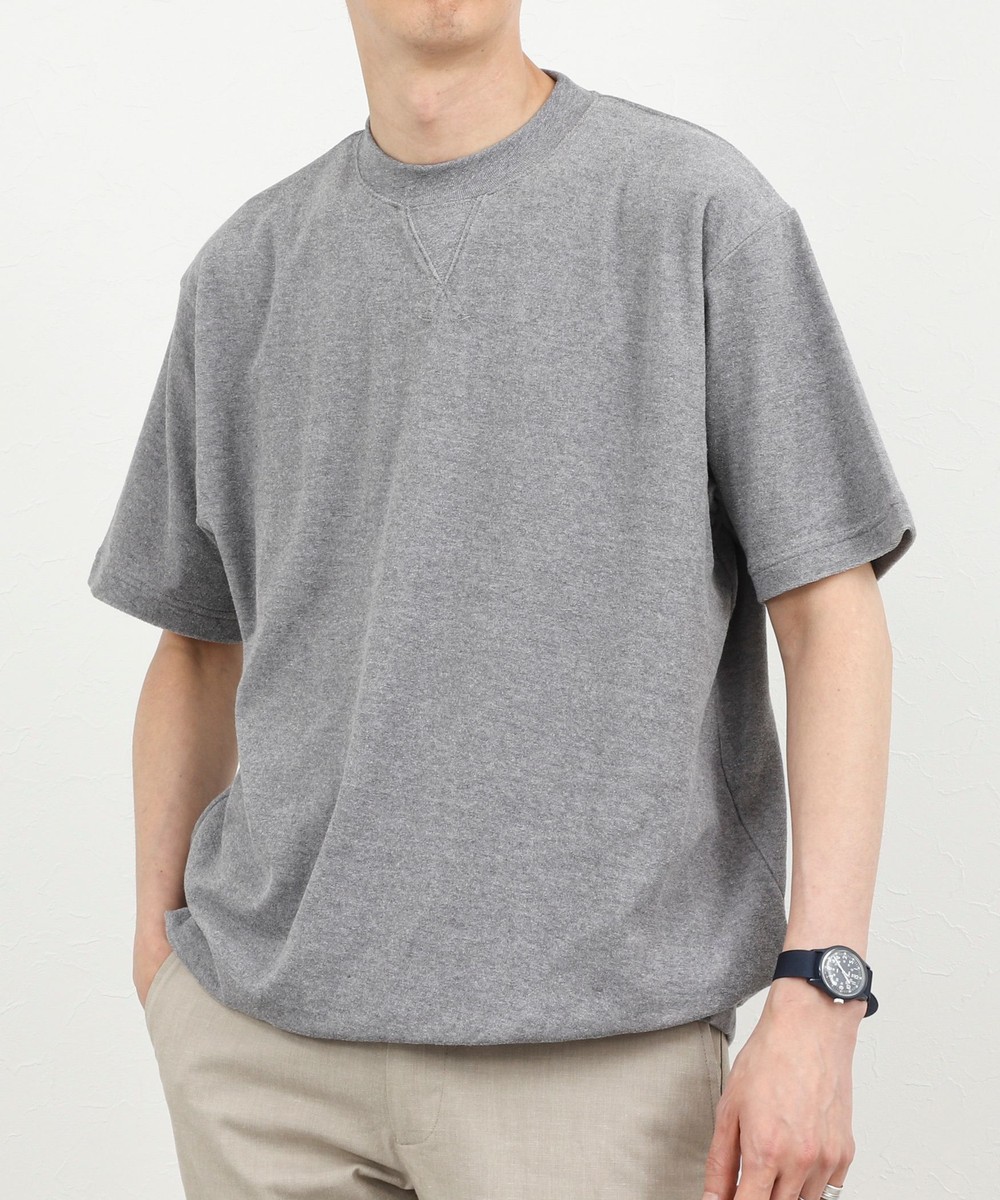 《セットアップ対応》Vガゼット パイルTシャツ 26SS