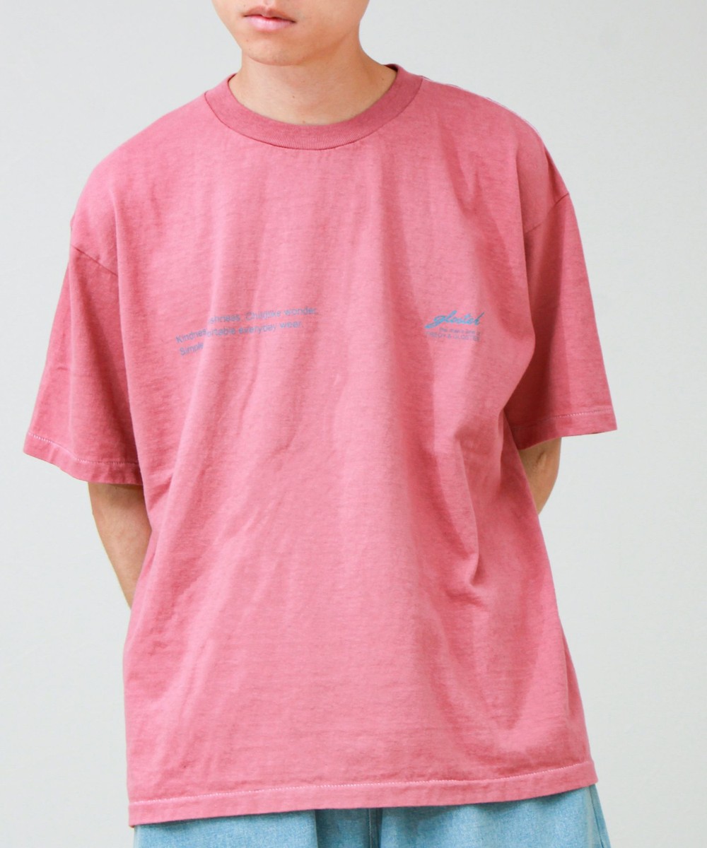 ［WEB限定 SPECIAL SALE！］【SCREEN STARS/スクリーンスターズ】杢ボディ染め 配色ロゴ クルーネックカラーＴシャツ